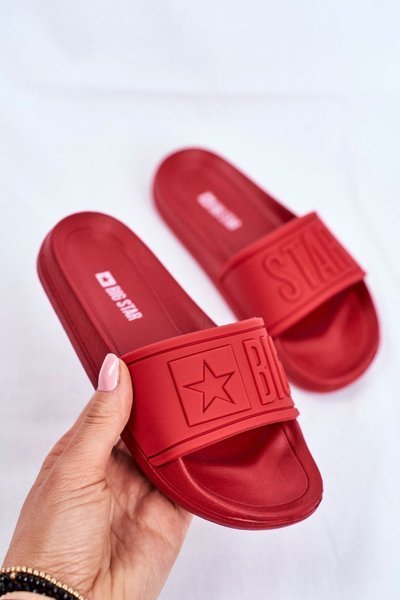 Big Star Children's Flip Flops Red DD374156