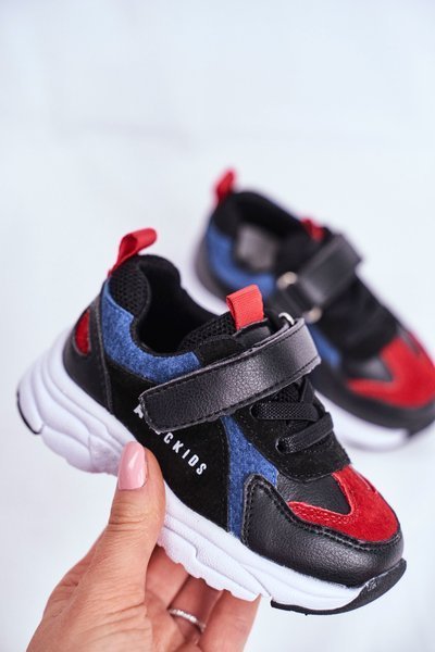 Children's Sports Shoes Black Navy ABCKIDS B932104063
