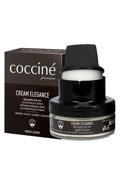 Coccine Cream Elegance Wax Paste for Veneer Leather