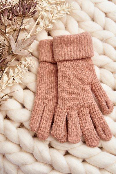 Smooth Women's Touchscreen Pink Gloves