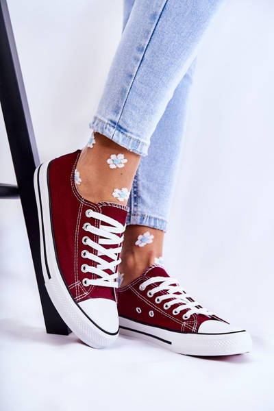 Baskets classiques pour femmes marron Be Mine