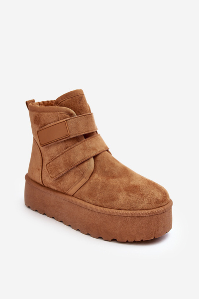 Damen Schneestiefel Auf Der Plattform Camel Naredi