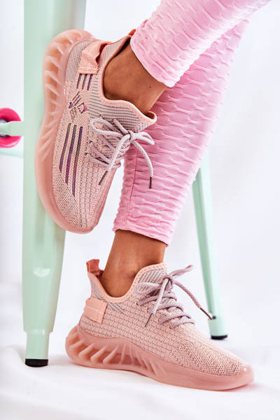 Chaussures de Sport Femme Slip-on Rose Hermione