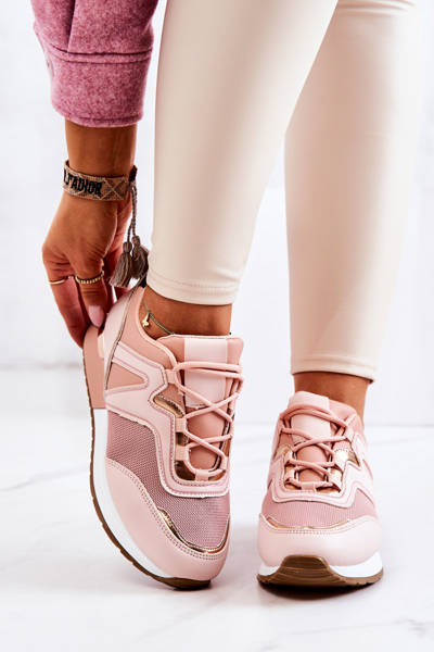 Chaussures De Sport Sur La Plateforme Rose Ginevra