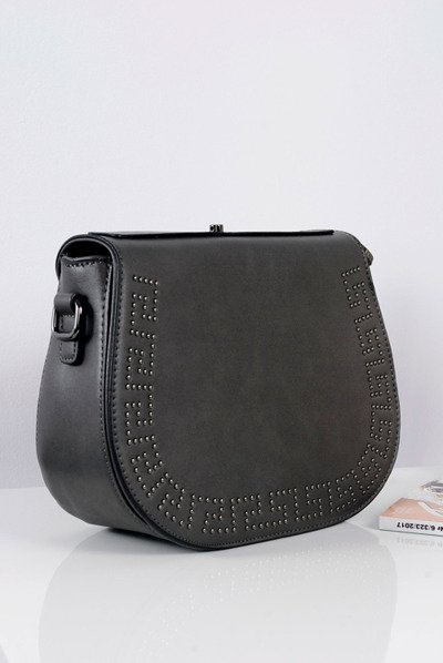 Graue Damen-Umhängetasche Brief Tasche