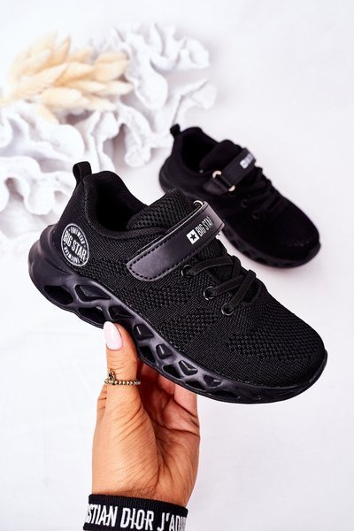 Chaussures de sport enfant baskets Big Star HH374184 noir