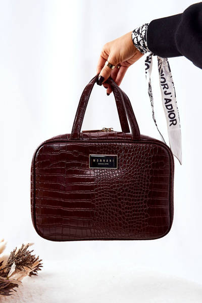 Große Kosmetiktasche Monnari CSM0080-017 Braun