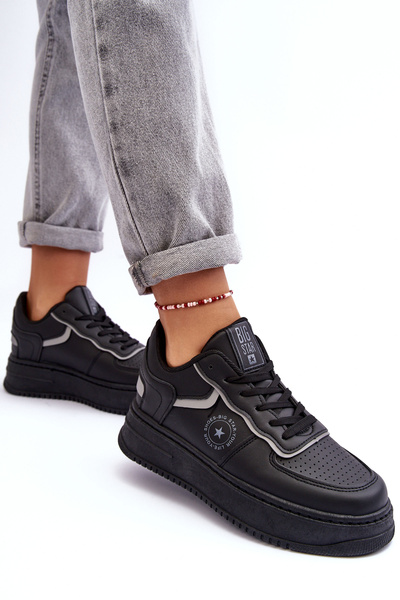 Baskets de sport pour femmes Big Star MM274232 noir
