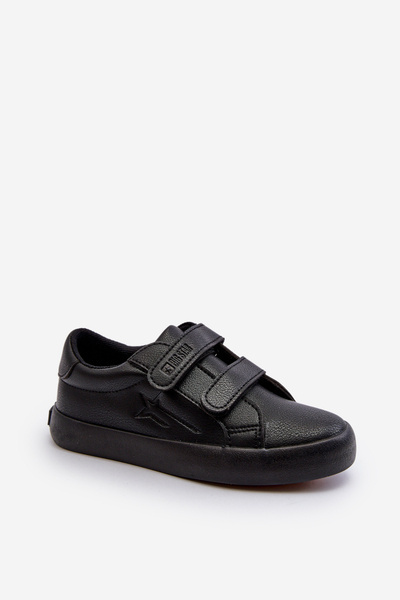 Kinder Klett-Sneaker Big Star NN374006 Schwarz