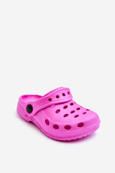 Claquettes en mousse pour enfants Rose foncé Lucas