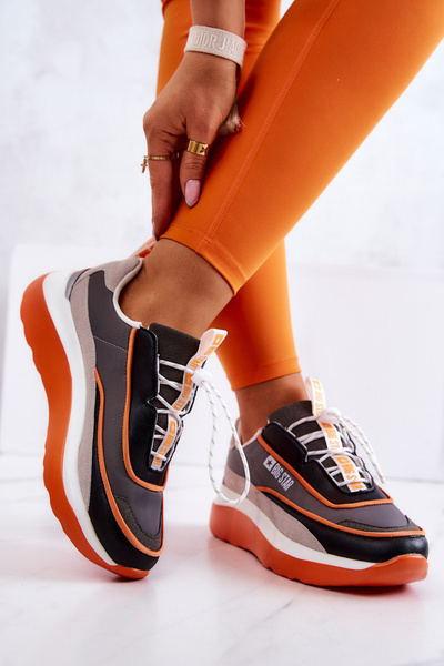 Sport Sport Sneaker Star Big JJ274996 Grey-Orange