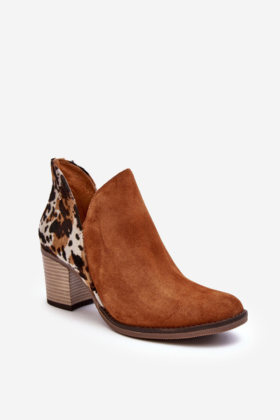 Sarkú női bőrcsizma Maciejka Brown 04492-98