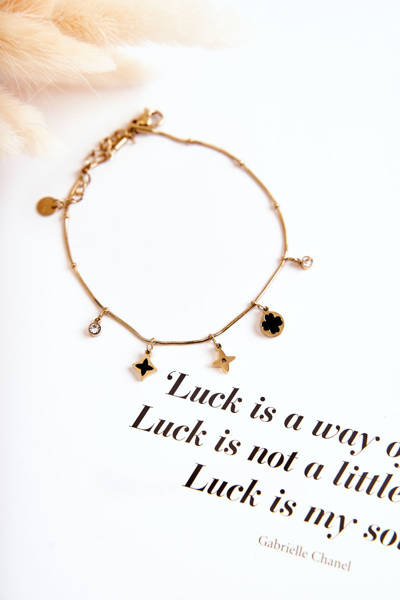 Women's Leg Bracelet With Ornaments Gold