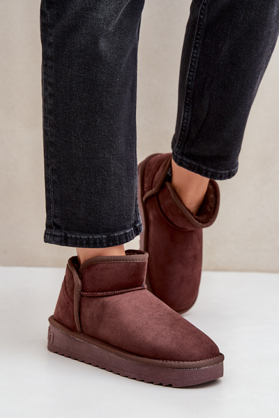 Bottes à Neige Sur Plateforme Femme D.Franklin DFSH370010 Chocolat