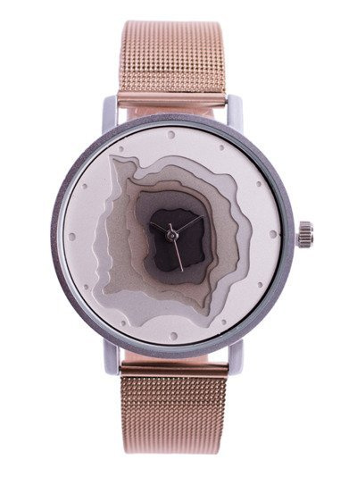 Montre Femme Michael John Cratos Or Rose