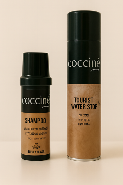 Shampoing nettoyant pour taches de daim et de nubuck Coccine