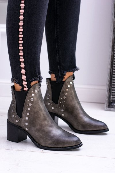 Women's Savage Rhinestone Stiletto Boots