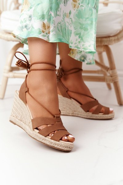 Gestufte Sandalen Big Star AA274591 Braun