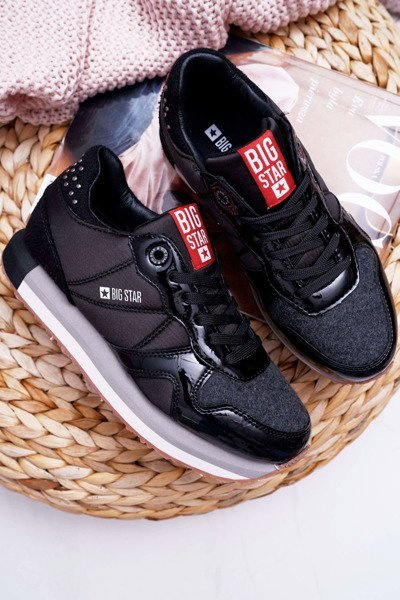 Pantofi sport pentru femei Big Star Black EE274721