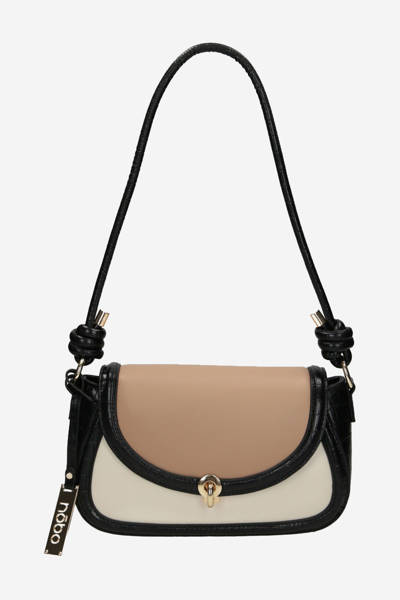 Sac Bandoulière NOBO NBAG-P5000-CM20 Beige et Noir