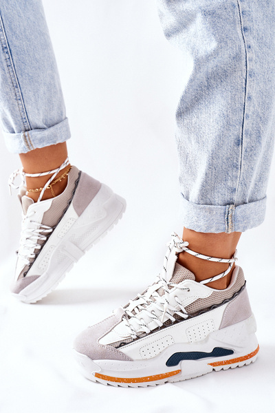 Women’s Sport Shoes Sneakers White Aland