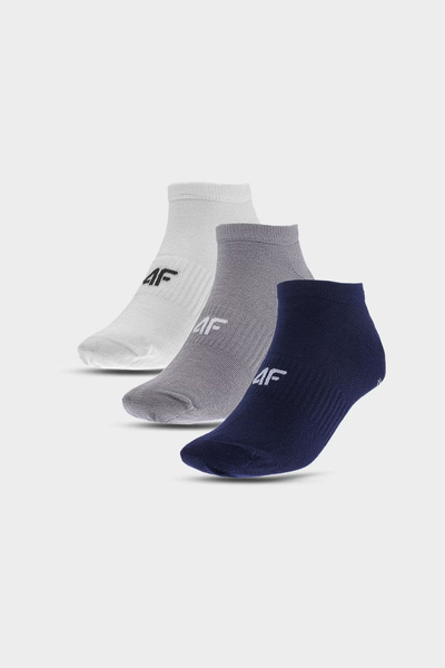 Men's Casual Ankle Socks 4F Multicolor 4FWMM00USOCM277-95S