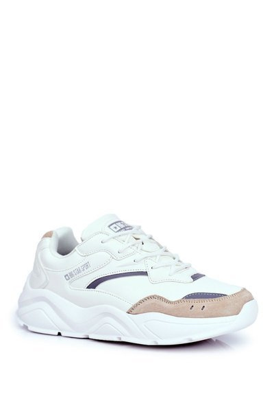 Chaussures de sport pour hommes Big Star blanc GG174573