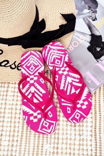 Gummi-Flip-Flops Lu Boo Rosa