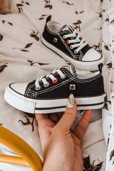 Adidaje scăzute pentru copii Big Star HH374090 Negru