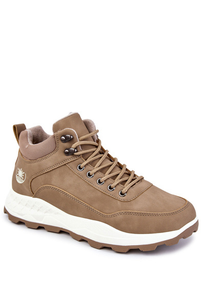 Chaussures de trekking chaudes pour hommes Trappers Beige Otto
