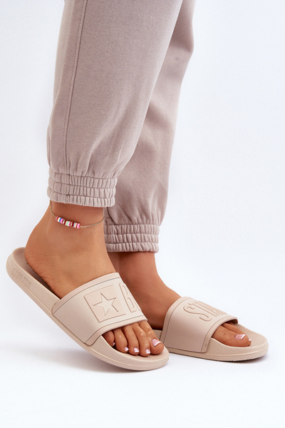 Chaussons en mousse pour femmes Big Star MM274718 rose