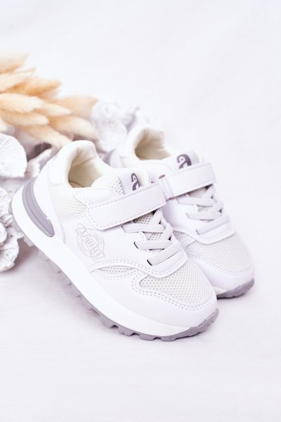 Chaussures de Sport Enfant Baskets Blanc Skatepark