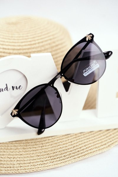 Moteriški akiniai nuo saulės Prius PRE-17 Black Mirror Insect