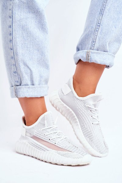 Women's Sport Shoes Breathable Silver Lumiere