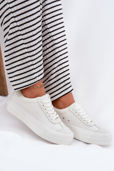 Baskets Femme Sur Plateforme Big Star RR274337 Blanches