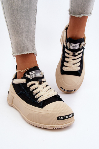 Sneakers de damă GOE NN2N4061 Negre