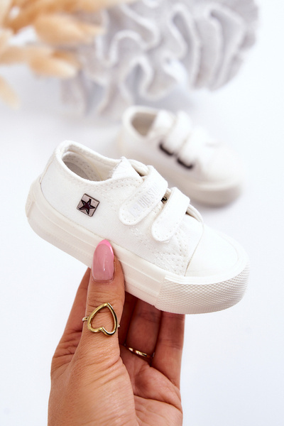 Kinder Klassische Turnschuhe BIG STAR JJ374037 Weiß