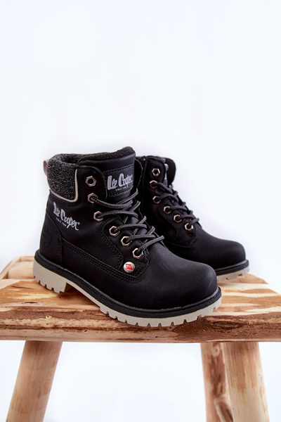 Bocanci copii Lee Cooper LCJ-22-01-1491 Negru