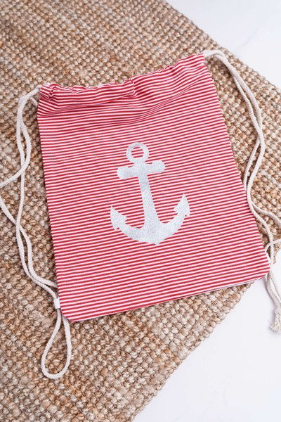 Sac à main bleu marine pour femmes, sac de plage rouge