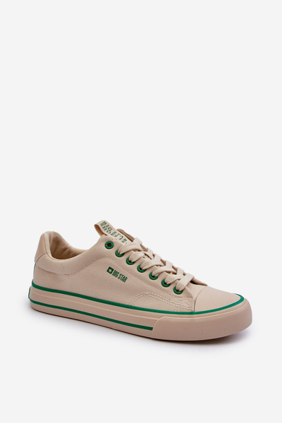 Herren Low Sneakers Big Star NN174006 Beige