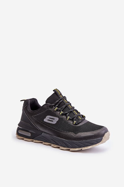 Chaussures De Sport Pour Hommes Sur Plateforme Noir Idama