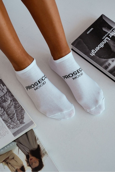 Női Zokni PROSECCO MOOD Fekete-Fehér