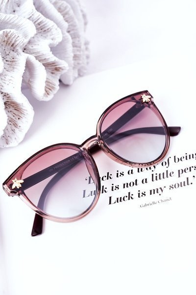 Flyback Sonnenbrille Braun Ombre