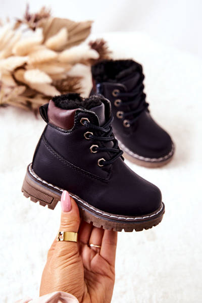 Bottines d'échauffement Trapper Enfant Navy Royals