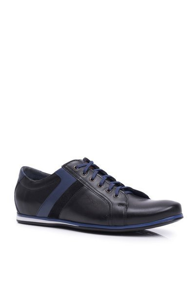 Cizme de piele casual pentru bărbați Nikopol Black 1721