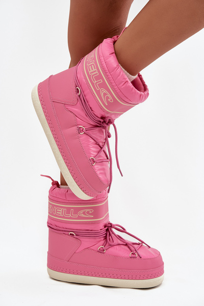 Bottes de neige pour femmes à lacets O'NEILL LISA WOMEN HIGH 90253012.01U Rose