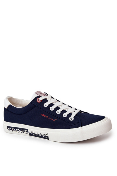 Adidași clasici la modă Cross Jeans JJ1R4028C Blue Navy