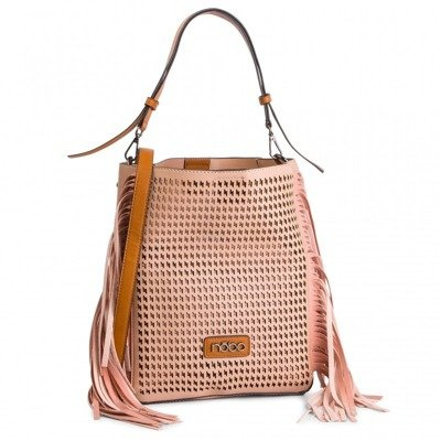 Moteriška klasikinė kutais rankinė Nobo Pink G2410-C004