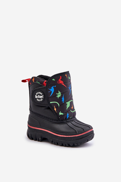 Kinder Schneestiefel Mit Klettverschluss Lee Cooper LCJ-24-44-2861K Schwarz