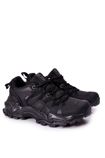 Chaussures de sport pour hommes, baskets Big Star II174113 noires